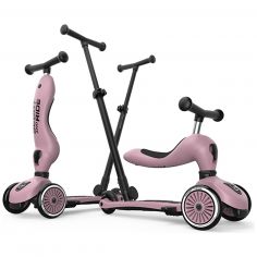 Porteur évolutif Highwaykick 1 Push and Go Wildberry - Scoot and ride