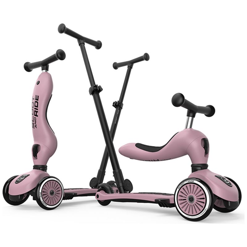 Porteur évolutif Highwaykick 1 Push and Go Wildberry Scoot and ride Produit 1