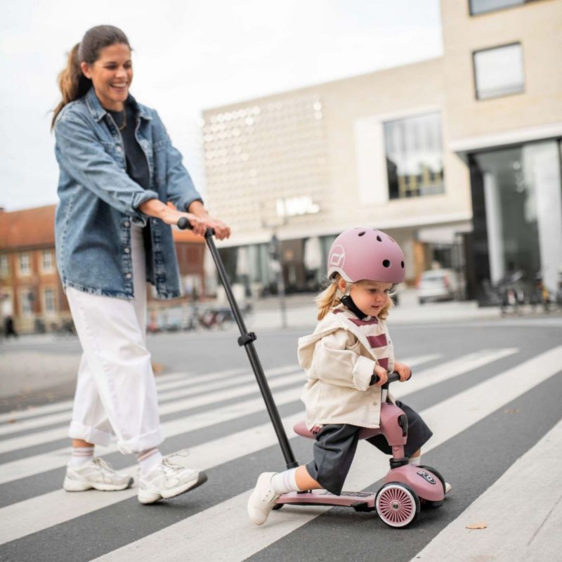 Porteur évolutif Highwaykick 1 Push and Go Wildberry Scoot and ride Ambiance 2