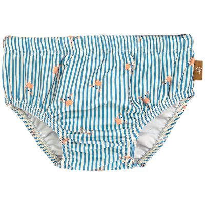 Culotte de bain anti-UV Rayures & crabes (12-24 mois)
