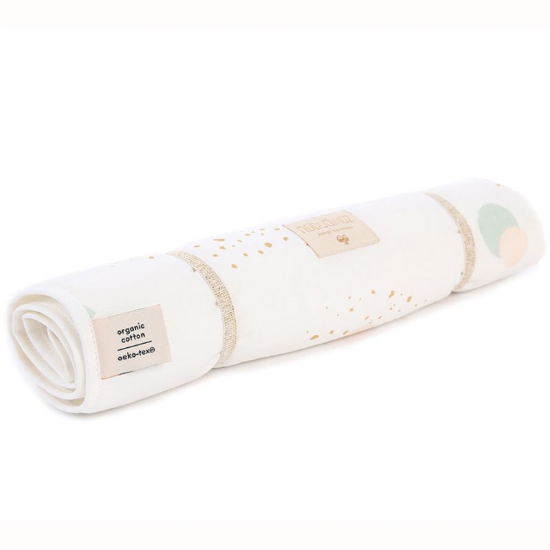 Tapis à langer Nomad Aqua eclipse White (35 x 60 cm) Nobodinoz