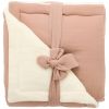 Couverture peluche double gaze et microfibre Mocha (70x100 cm) BB & Co Produit 1