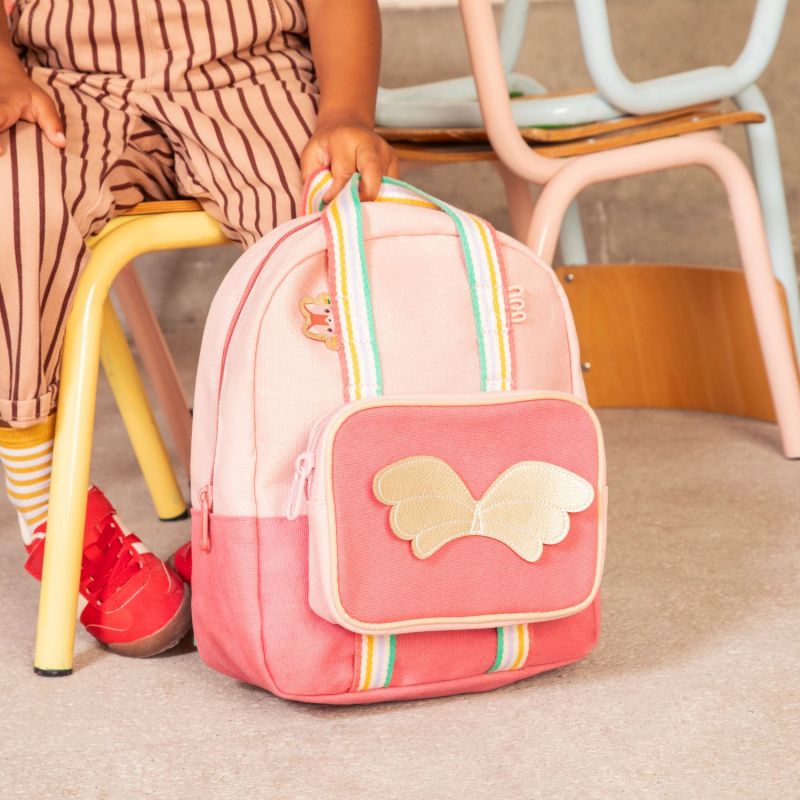 Sac à dos Rose Framboise Lilliputiens Ambiance 8