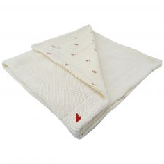 Couverture double face Maternity Love (75 x 100 cm) - Domiva