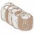 Variation Marron, blanc du produit Lot de 5 bavoirs imperméables Miffy Heads de la marque Jollein
