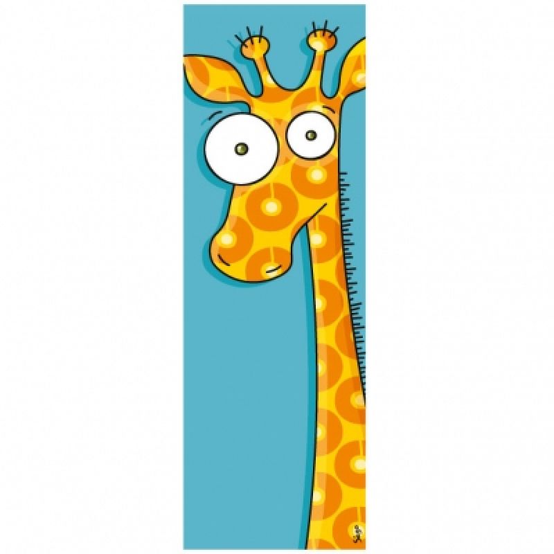 Tableau tête de girafe (20 x 60 cm) Série-Golo