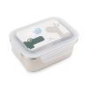 Lunch box en inox Lalee lama Croco sable  par Done by Deer