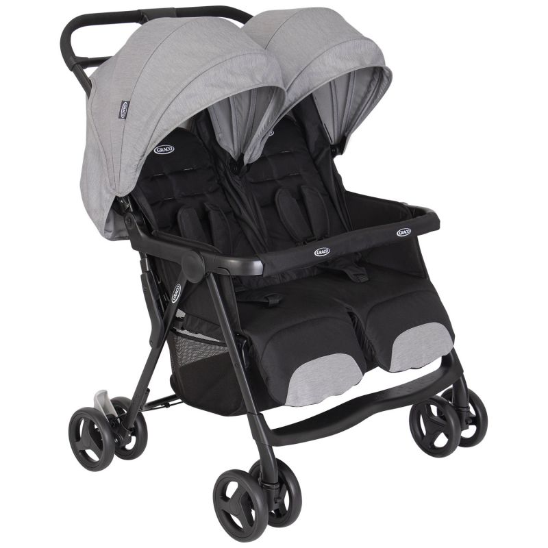 Poussette double DuoRider Steeple Gray Graco Produit 1