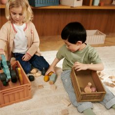 Lot de 2 petites caisses de rangement Weston S Oat