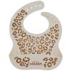 Bavoir en silicone Léopard Crème Atelier Wagram Produit 1