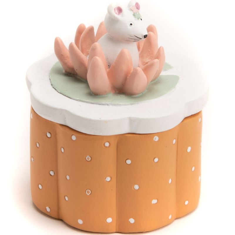 Boîte à dent fleur orange Amadeus Les Petits