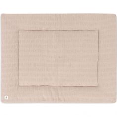 Tapis de jeu Grain Knit Wild Rose (75 x 95 cm) - Jollein