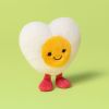 Peluche Amuseable Œuf Cœur (12 cm) Jellycat Ambiance 2