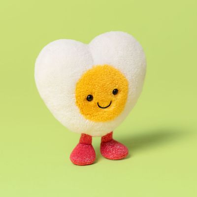 Peluche Amuseable Œuf Cœur (12 cm)