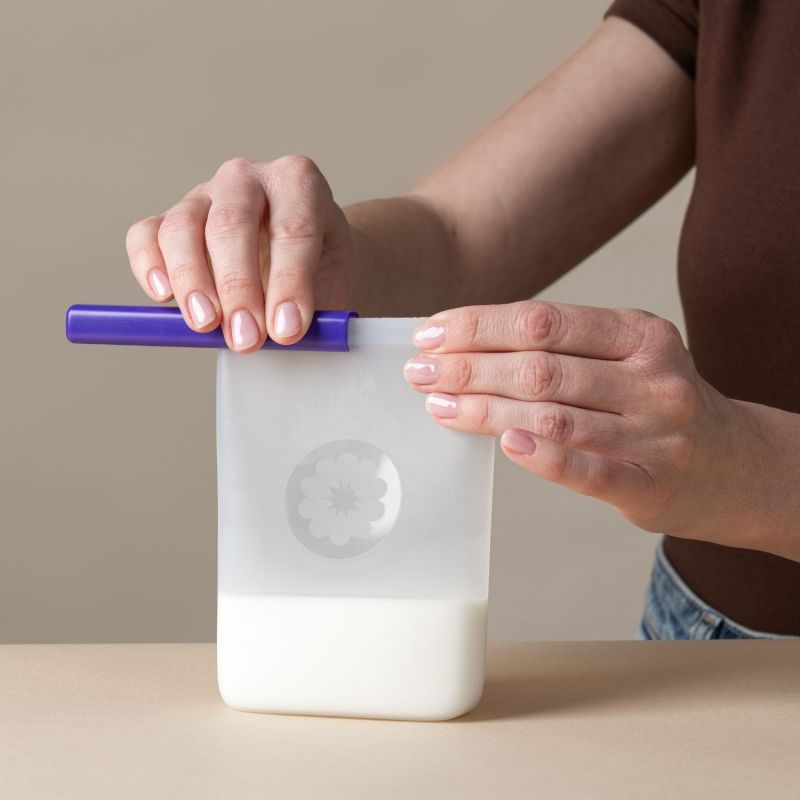 Lot de 5 sachets de conservation de lait maternel en silicone Lansinoh Ambiance 4