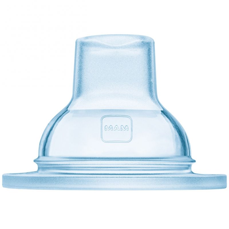 Lot de 2 becs souples anti fuite en silicone MAM