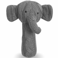Hochet pouet pouet éléphant Cable gris  par Jollein