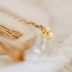 Collier Vœux cordon (or jaune 18 carats) - Pleine Lune