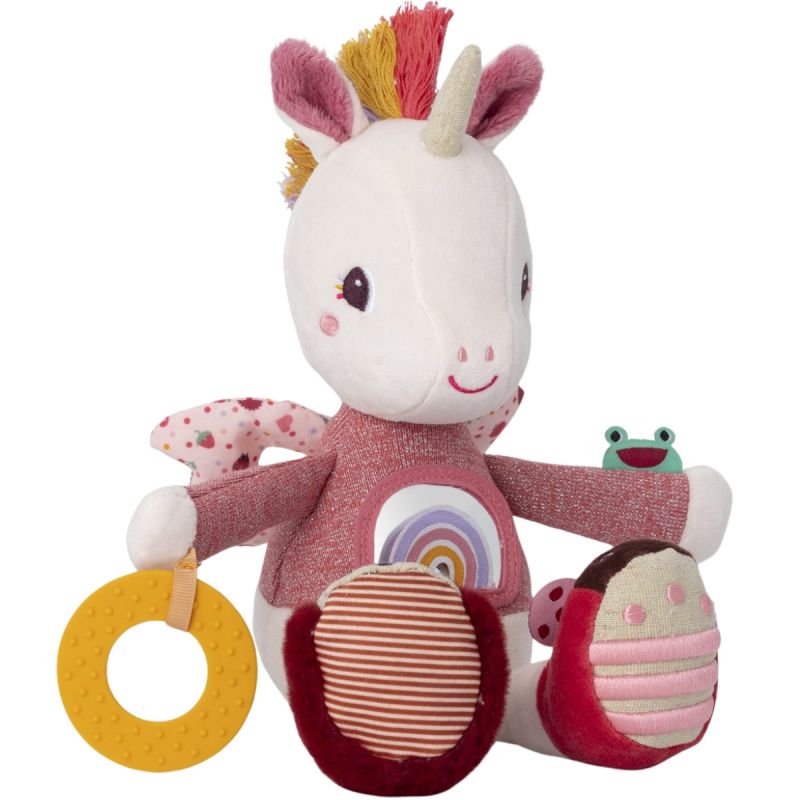 Peluche d'activités Lena la Licorne (26 cm) Lilliputiens Produit 1 grande taille