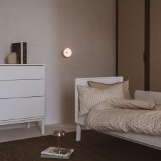 Lit bébé évolutif Ashi Crème (140 x 70 cm)