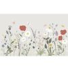 Papier peint panoramique fleurs Wildflowers (400 x 248 cm)  par Lilipinso