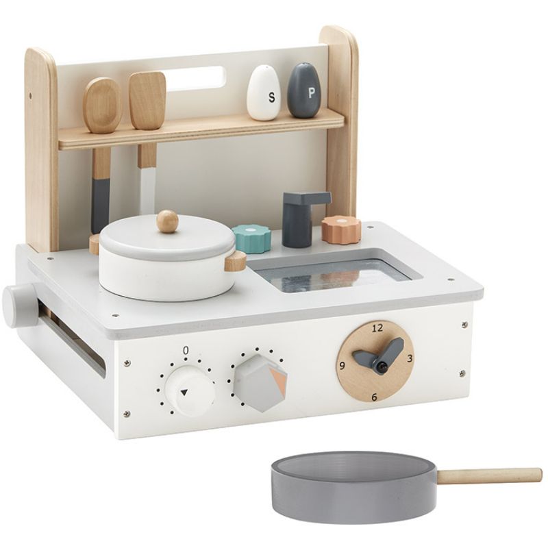 Mini cuisine enfant en bois Bistro - Reconditionné Kid's Concept Produit 1