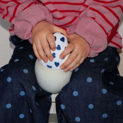 Biberon anti-colique en silicone Full of Love Blue (330 ml)