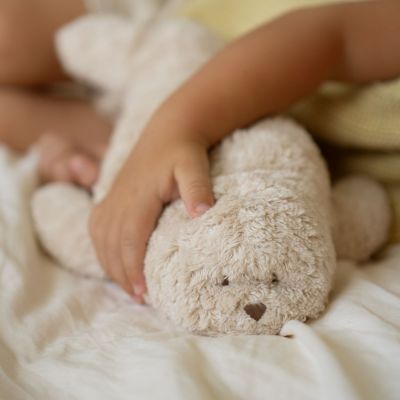 Peluche veilleuse Phoque nature bio sable