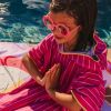 Poncho de plage Bordeaux (60 x 60 cm) Quut Ambiance 8
