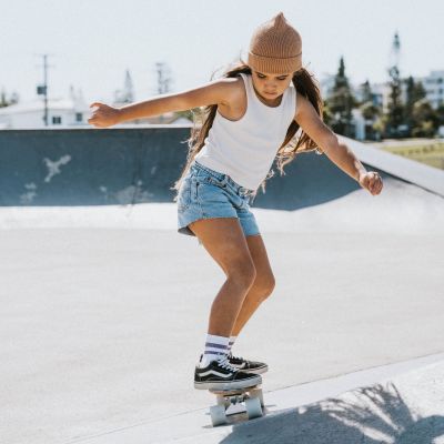 Skateboard bleu marine