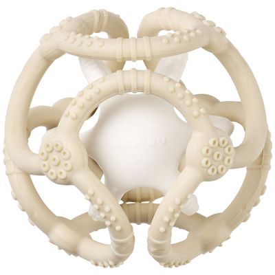 Lot de 2 balles encastrables en silicone Argile