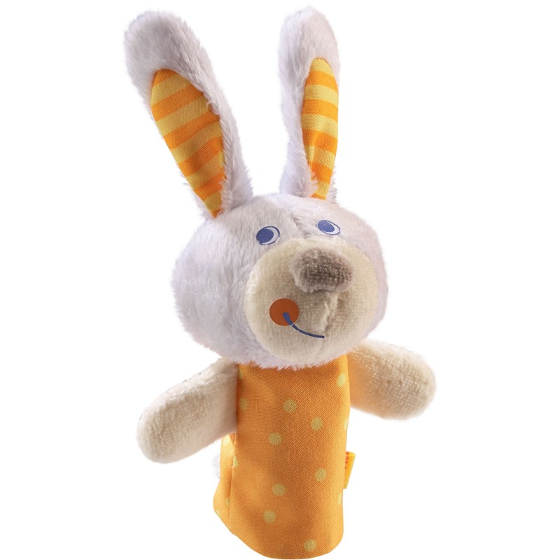 Marionnette à doigt lapin Haba