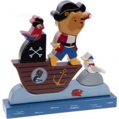 Puzzle vertical magnétique Balthazar le pirate - Amadeus Les Petits