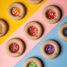 Hochet sensoriel Sensory Donut Grappes de raisin