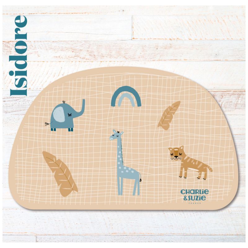 Set de table Isidore Animaux personnalisable Charlie et Suzie Ambiance 2