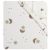 Variation Blanc, vert, gris du produit Drap housse en jersey Over the Moon (70 x 140 cm) de la marque Jollein