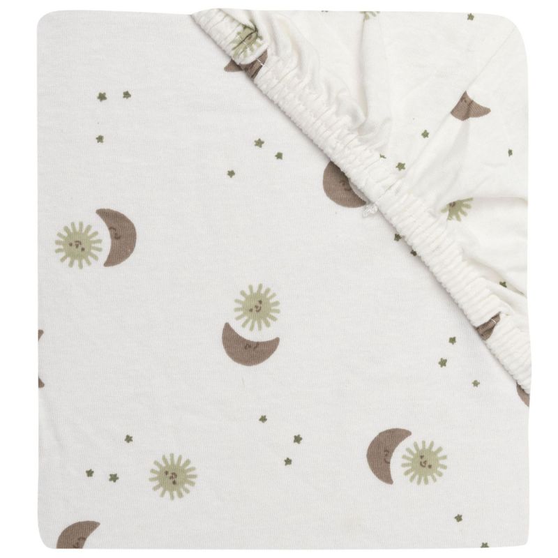 Drap housse en jersey Over the Moon (70 x 140 cm) Jollein Produit 1