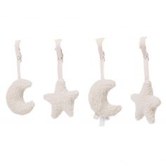 Lot de 4 jouets pour arche Lune Nougat - Reconditionné - Jollein