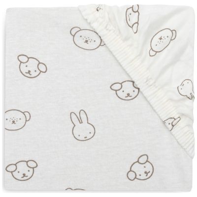 Drap housse en jersey Miffy and Friends (60 x 120 cm) Jollein