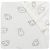 Variation Blanc, beige du produit Drap housse en jersey Miffy and Friends (60 x 120 cm) de la marque Jollein