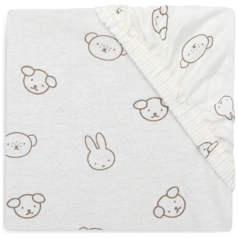 Drap housse en jersey Miffy and Friends (60 x 120 cm) Jollein Produit 1