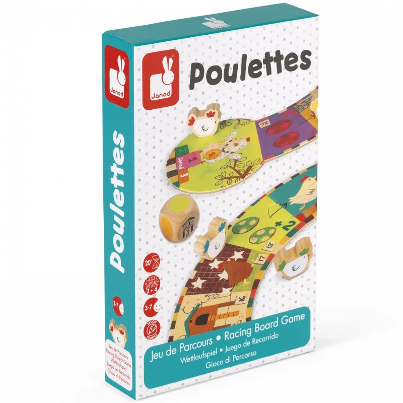 Jeu de parcours Poulettes Janod