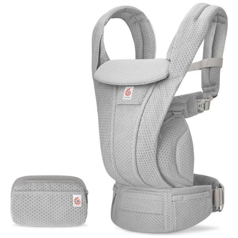 Porte bébé Omni Deluxe Mesh Gris Clair Ergobaby Produit 1