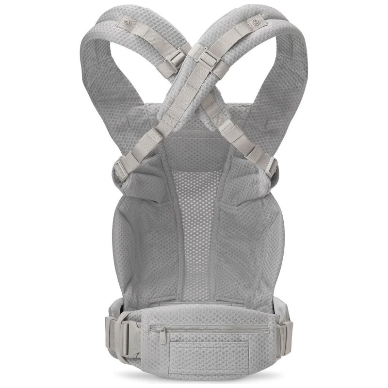 Porte bébé Omni Deluxe Mesh Gris Clair Ergobaby Produit 3