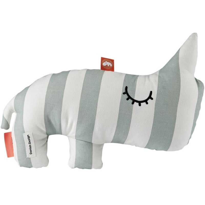 Peluche Nozo le rhinocéros bleu clair (31 cm) Done by Deer