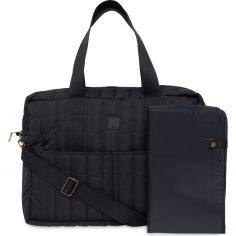 Sac à langer Puffed Moos Black - Jollein