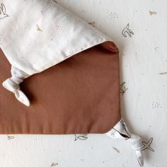 Doudou plat L'Envolée Terracotta