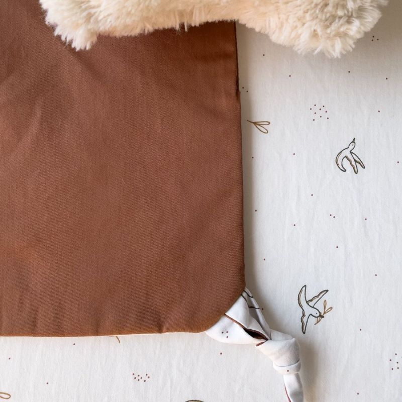 Doudou plat L'Envolée Terracotta Kadolis Ambiance 4