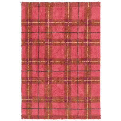 Tapis lavable Tartan Vintage Red (140 x 190 cm) Lorena Canals