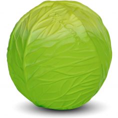 Balle sensorielle Chou vert en caoutchouc naturel - Oli & Carol